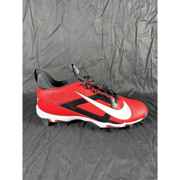 Nike Alpha Huarache 4 Elite Baseball Cleats Shoes Mens Size 11 NWT Red Black - Picture 2 of 9